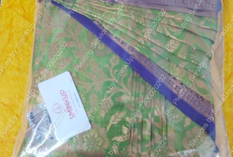 Pre Pleating Services by SminkUp +91 7306020202