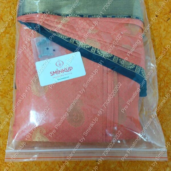 Pre Pleating Services by SminkUp +91 7306020202 (12)