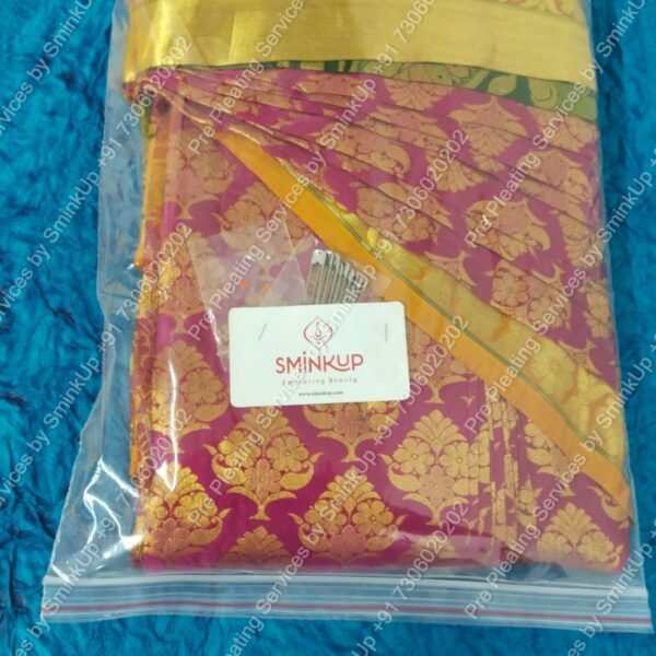 Pre Pleating Services by SminkUp +91 7306020202 (16)