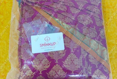 Pre Pleating Services by SminkUp +91 7306020202