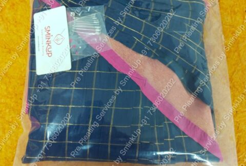 Pre Pleating Services by SminkUp +91 7306020202 (6)