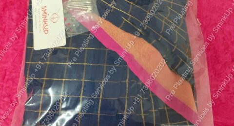 Pre Pleating Services by SminkUp +91 7306020202 (7)